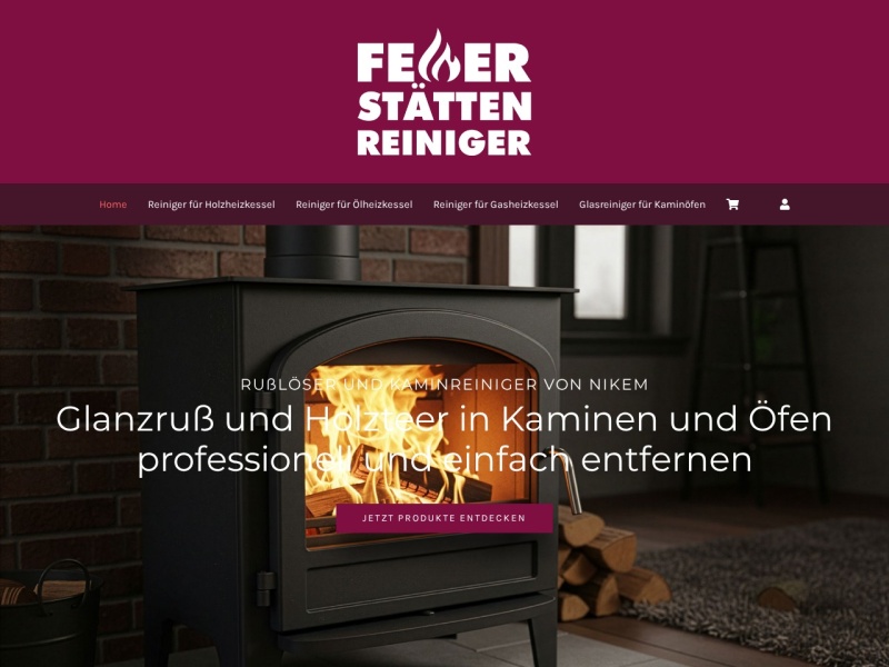 Glanzruß entfernen